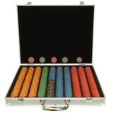 1000 10g Nevada Jacks Poker Chips w/Aluminum Case: 1000 10g Nevada Jacks Poker Chips w/Aluminum Case