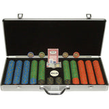 650 Chip Nevada Jacks 10g Set w/Executive Aluminum Case: 650 Chip Nevada Jacks 10g Set w/Executive Aluminum Case